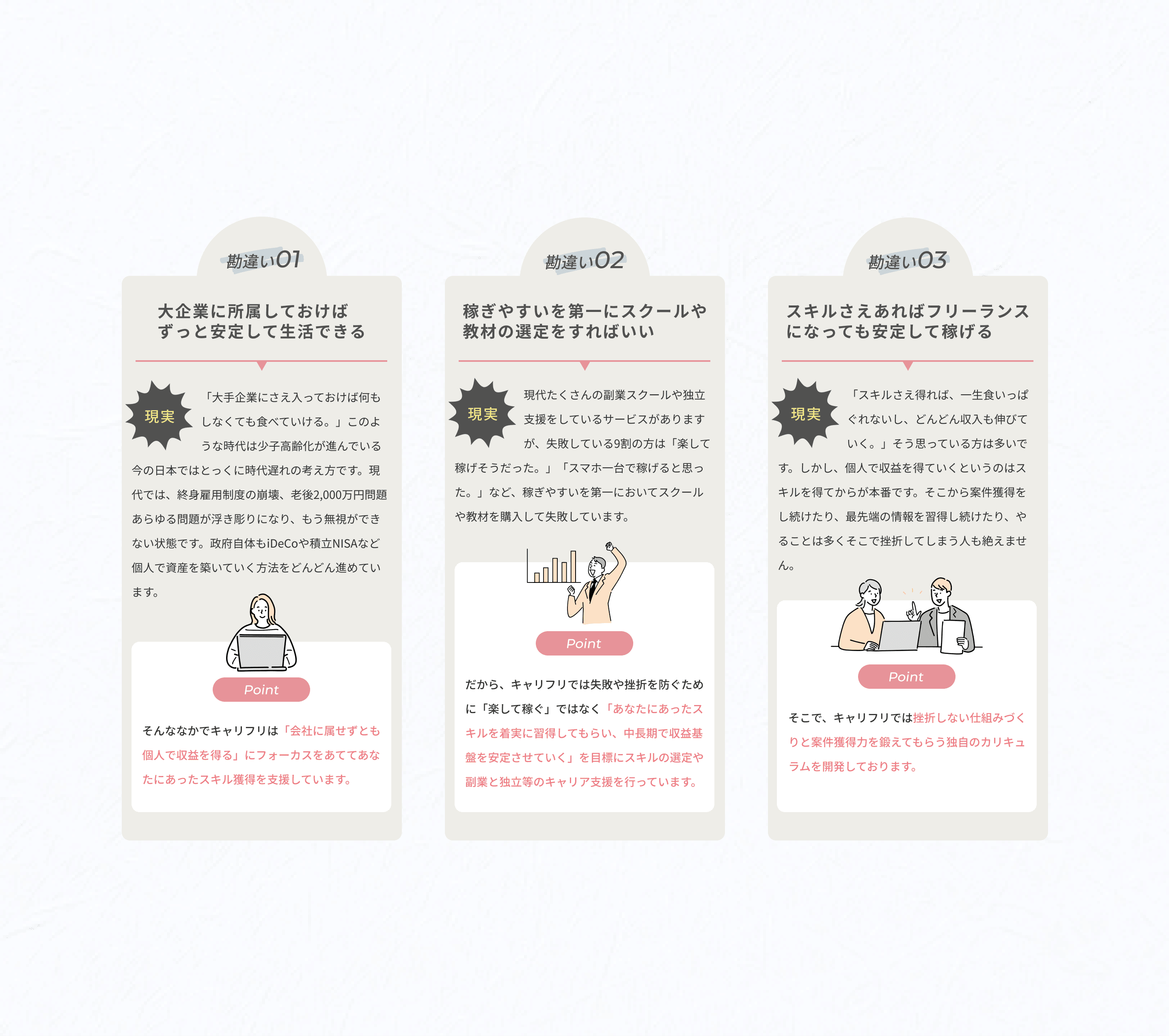 その考え…実は違います